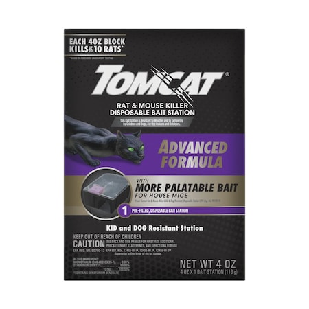 Tomcat Tomcat Advanced Bait Station and Bait Blocks For Rats 1 pk 373905